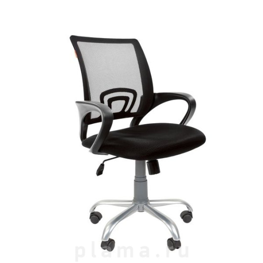 Офисное кресло черное Тайпит 696 Silver 7027371