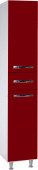 Шкаф-пенал Bellezza Рокко 35 универсальный, красный