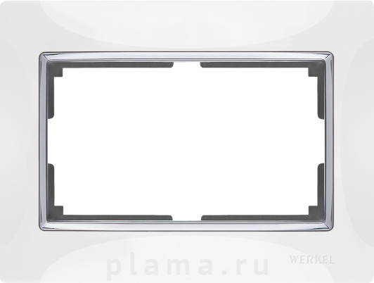 Белый WL03-Frame-01-DBL-white