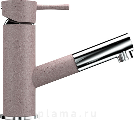 Смеситель Ulgran U-009(315) розовый, для кухонной мойки plama.ru