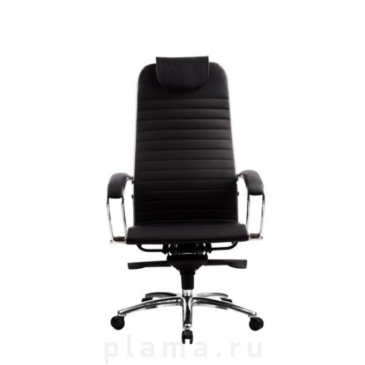 Офисное кресло кожаное черное Metta K-1.02 Samurai K-1.02 Black