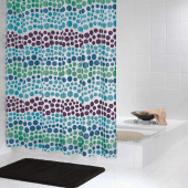 Штора для ванной Ridder Layer 32325 голубая/фиолетовая