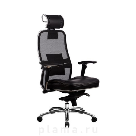 Офисное кресло черное Metta SL-3.02 Samurai SL-3.02 Black