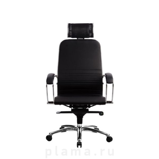 Офисное кресло кожаное черное Metta K-2.02 Samurai K-2.02 Black