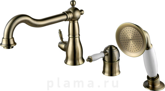 Смеситель Lemark Vintage LM4845B на борт ванны plama.ru