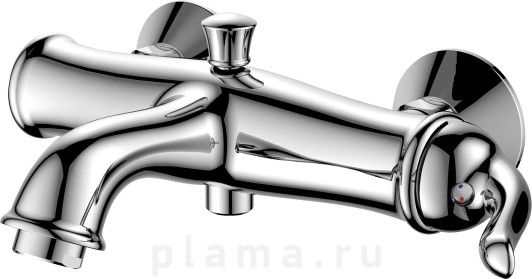 Смеситель BelBagno Tiffani TIF VASM CRM для ванны с душем plama.ru