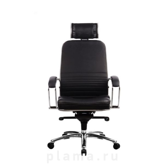 Офисное кресло кожаное черное Metta KL-2.02 Samurai KL-2.02 Black
