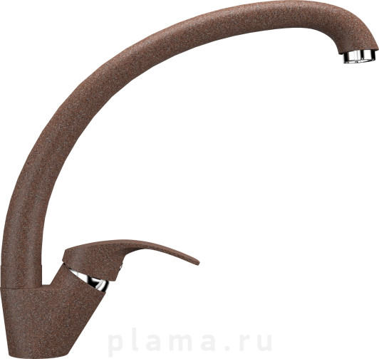 Смеситель Ulgran U-007(307) терракотовый, для кухонной мойки plama.ru