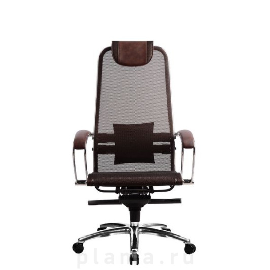 Офисное кресло коричневое Metta S-1.02 Samurai S-1.02 Dark brown