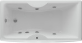 Акриловая ванна Акватек Феникс 180 см с гидромассажем и экраном