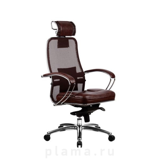 Офисное кресло коричневое Metta SL-2.02 Samurai SL-2.02 Dark brown