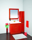 Зеркало Misty Fresko 90 красное краколет