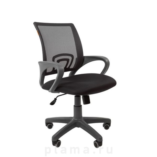 Офисное кресло черное Тайпит 696 серый пластик 7020053