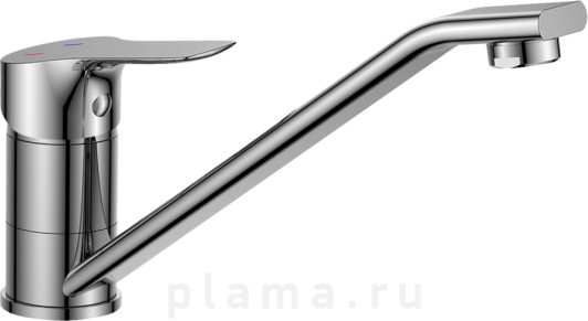 Смеситель Rossinka RS29-21 для кухонной мойки plama.ru