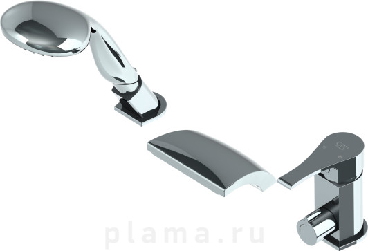 Смеситель GPD Atros MAK67 на борт ванны plama.ru
