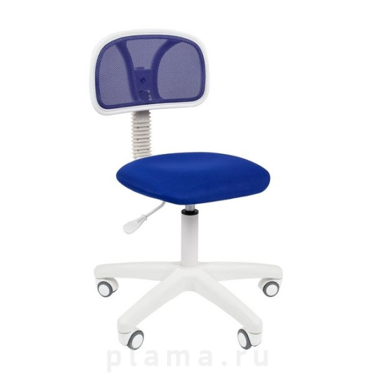 Офисное кресло синее Тайпит 250 белый пластик 7019769