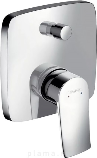 Смеситель Hansgrohe Metris 31454000 для ванны с душем plama.ru