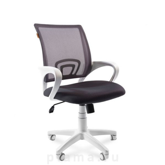Офисное кресло черное Тайпит 696 белый пластик 7017608