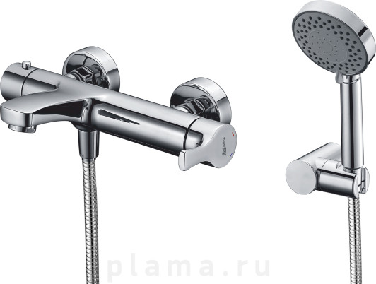 Смеситель Wasserkraft Berkel 4801 для ванны с душем plama.ru