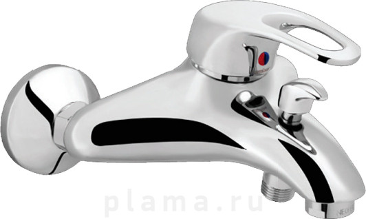Смеситель Damixa Starlight 101080064 для ванны с душем plama.ru