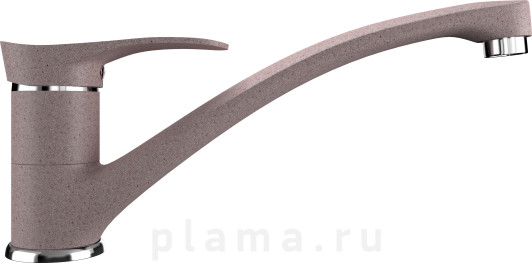 Смеситель Ulgran U-003(315) розовый, для кухонной мойки plama.ru