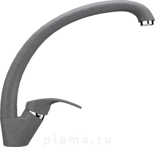 Смеситель Ulgran U-007(342) графитовый, для кухонной мойки plama.ru