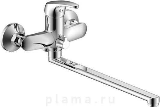Смеситель Aquanet Practic AF100-21С универсальный plama.ru