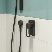 Шланговое подключение IDDIS Built-in Shower Accessories 004BL00i62 черное