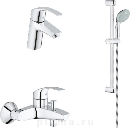 Душевой комплект Grohe Eurosmart 124446