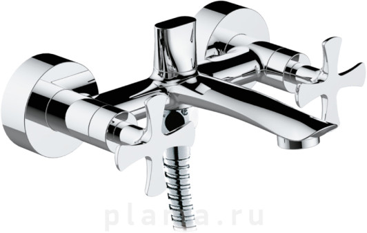 Смеситель Raiber Logis R3302 для ванны с душем plama.ru