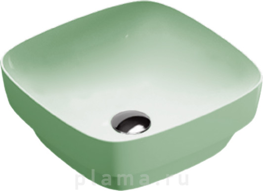Рукомойник Catalano Green Lux 40 зеленый матовый
