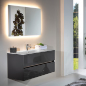 Мебель для ванной Armadi Art Vallessi 100 антрацит
