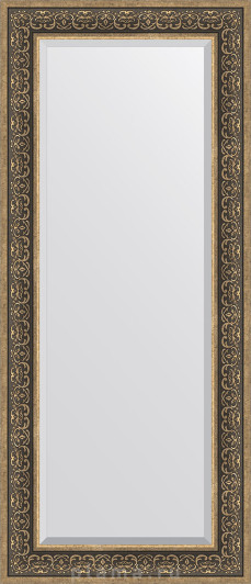 Зеркало Evoform Exclusive BY 3553 64x149 см вензель серебряный