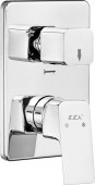 Смеситель E.C.A. Tiera 102167305EX-K для ванны с душем, хром plama.ru