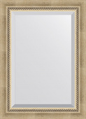 Зеркало Evoform Exclusive BY 1122 53x73 см состаренное серебро с плетением