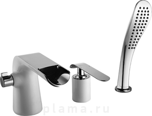 Смеситель Lemark Melange LM4945CW на борт ванны plama.ru