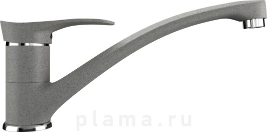 Смеситель Ulgran U-003(310) серый, для кухонной мойки plama.ru