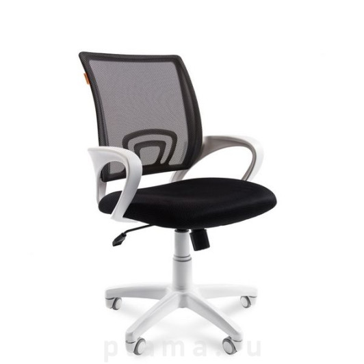 Офисное кресло черное Тайпит 696 белый пластик 7014835