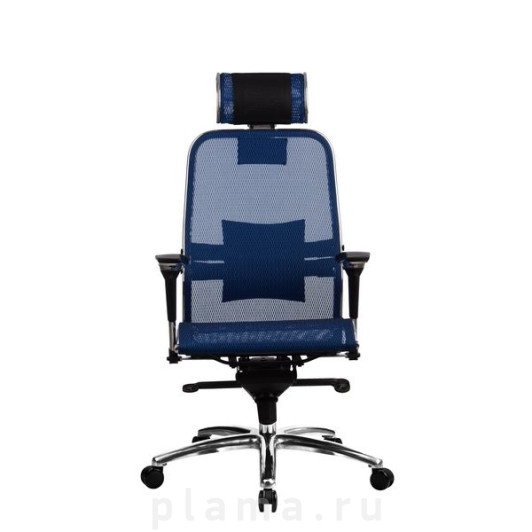 Офисное кресло синее Metta S-3.02 Samurai S-3.02 Blue