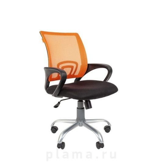 Офисное кресло оранжевое Тайпит 696 Silver 7027369