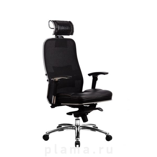 Офисное кресло Metta SL-3.02 Samurai SL-3.02 Python Edition Черный плюс