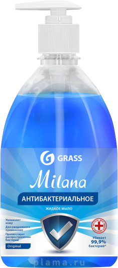 Жидкое мыло Grass Milana антибактериальное, Original, 500 мл