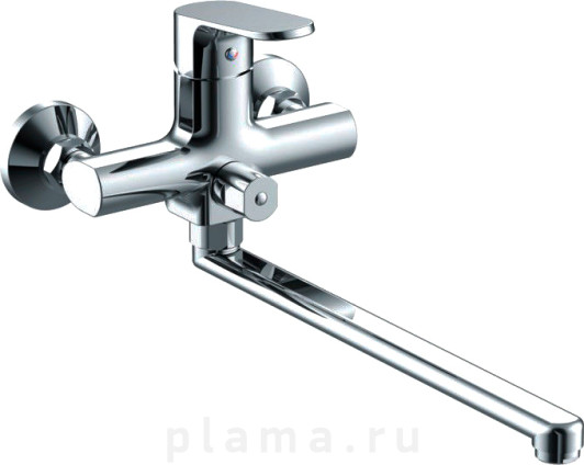Смеситель Bravat Pure F6105161C-01A универсальный plama.ru