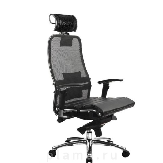 Офисное кресло Metta S-3.02 Samurai S-3.02 Python Edition Черный