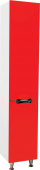 Шкаф-пенал Bellezza Лагуна 35 с бельевой корзиной R красный