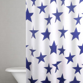 Штора для ванной Ridder Star 403303 синяя