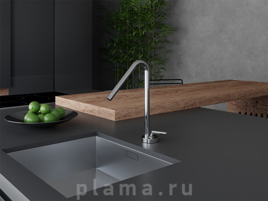 Смеситель Paini Pixel 81CR572NEWKM для кухонной мойки plama.ru
