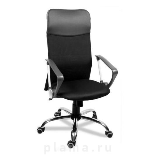 Офисное кресло Mirey Астра Астра А РС900 ТОП хром, сетка черная