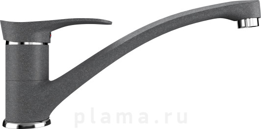 Смеситель Ulgran U-003(342) графитовый, для кухонной мойки plama.ru