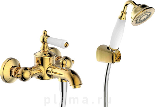 Смеситель Bravat Art F675109U-B для ванны с душем plama.ru